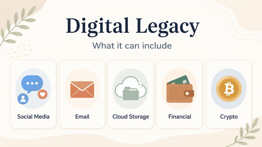 Digital Legacy what it can include