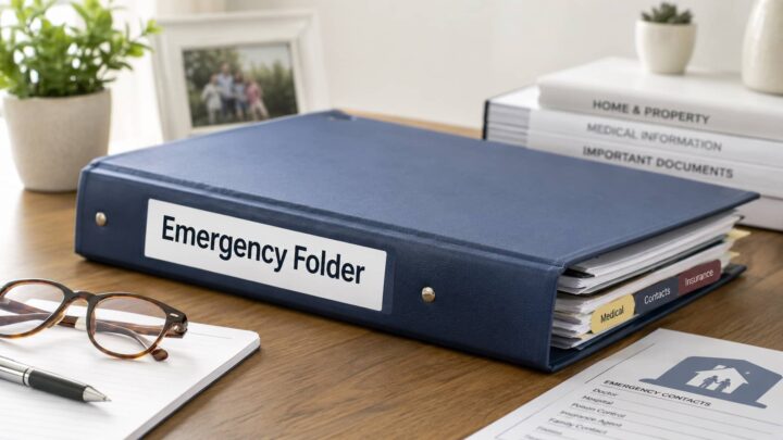 What Should Go in an Emergency Folder? A Practical Guide for Your Family