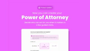Create your Power of Attorney inside Meolea