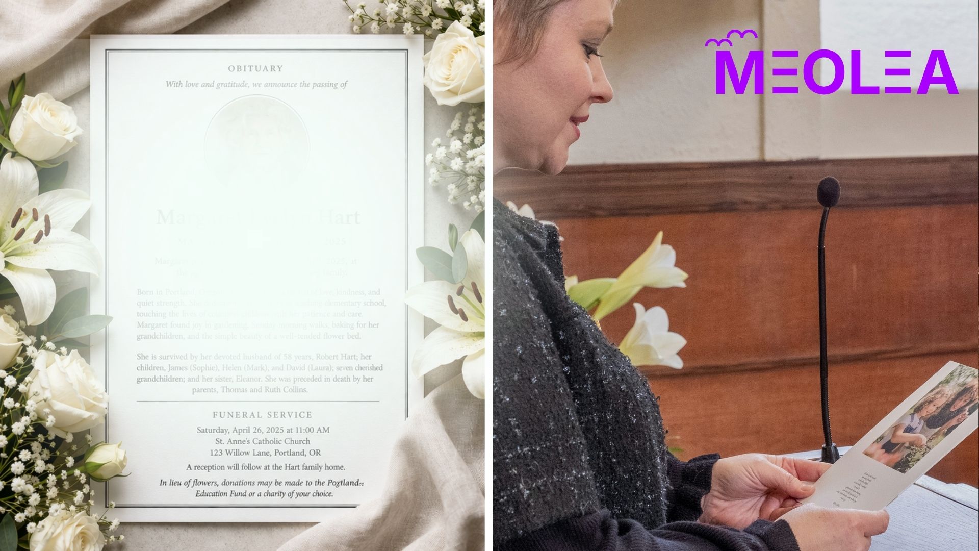 Obituary vs Eulogy - Differences - Meolea